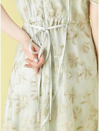 Amazon.co.jp: [リリーブラウン] チュール刺繍ドレス LWFO252035